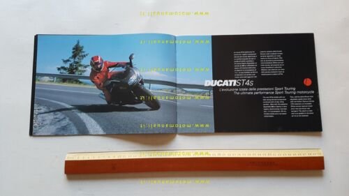 DUCATI Sport Touring ST4S-ST4-ST2 2002 depliant ITALIANO INGLESE originale