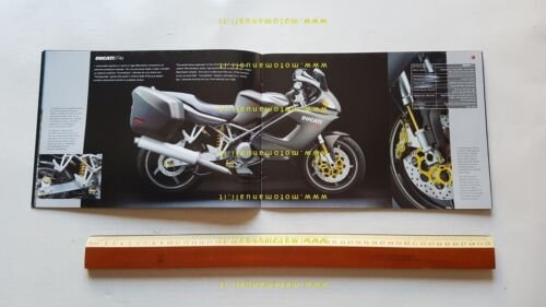 DUCATI Sport Touring ST4S-ST4-ST2 2002 depliant ITALIANO INGLESE originale