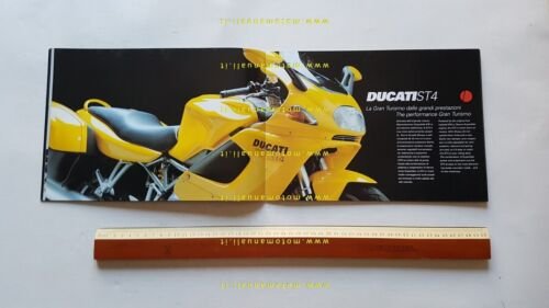 DUCATI Sport Touring ST4S-ST4-ST2 2002 depliant ITALIANO INGLESE originale