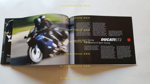 DUCATI Sport Touring ST4S-ST4-ST2 2003 depliant ITALIANO INGLESE originale