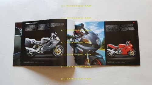 DUCATI Sport Touring ST4S-ST4-ST2 2003 depliant TEDESCO FRANCESE originale