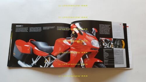 DUCATI Sport Touring ST4S-ST4-ST2 2003 depliant TEDESCO FRANCESE originale