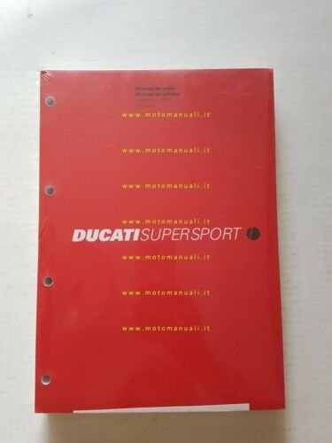 DUCATI SS Sport 620 2003 manuale officina SPAGNOLO PORTOGHESE WORKSHOP …