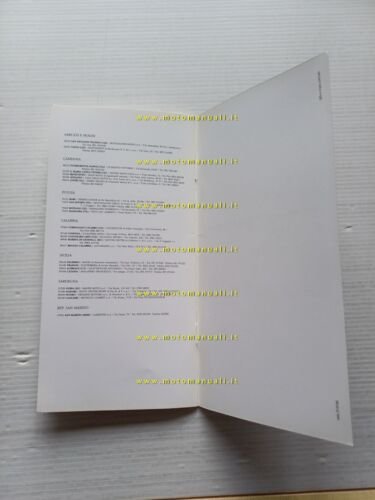 Ducati ST2 1997 depliant italiano originale