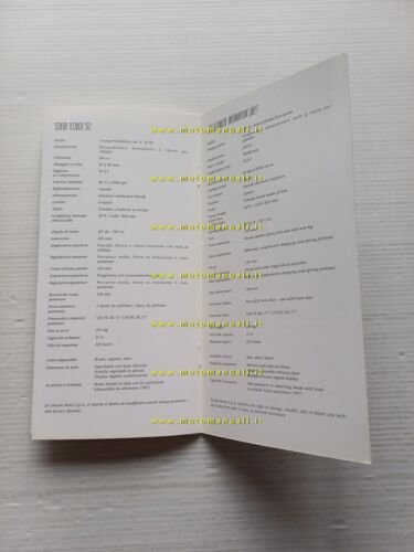 Ducati ST2 1997 depliant italiano originale