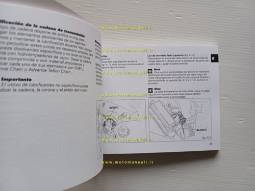 Ducati ST4 S 2001 manuale uso originale testo Spagnolo Giapponese