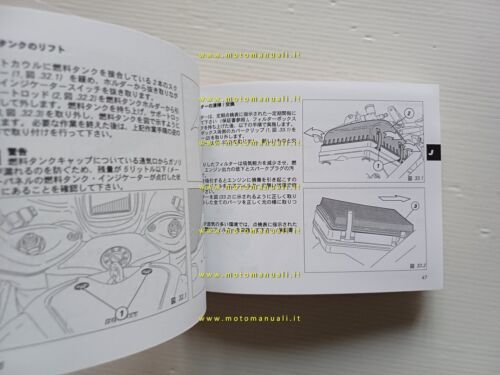 Ducati ST4 S 2001 manuale uso originale testo Spagnolo Giapponese