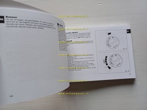 Ducati ST4 S 2002-03 manuale uso libretto originale testo Francese …