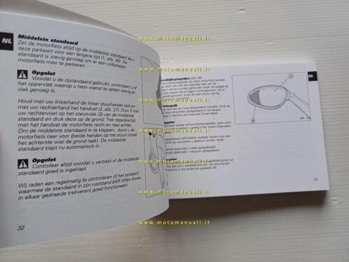 Ducati ST4 S 2002-03 manuale uso libretto originale testo Francese …