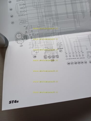 Ducati ST4 S 2002-03 manuale uso libretto originale testo Francese …
