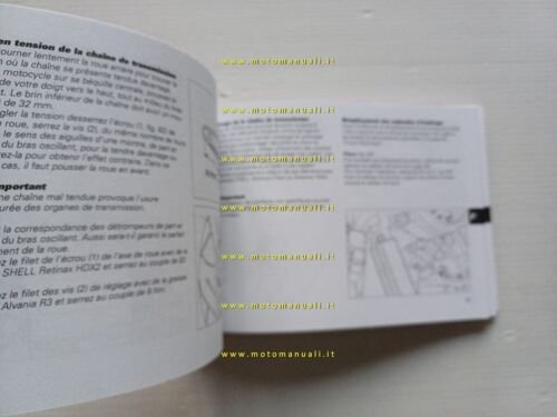 Ducati ST4 S 2002-03 manuale uso libretto originale testo Francese …