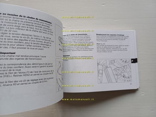 Ducati ST4 S 2002-03 manuale uso libretto originale testo Francese …
