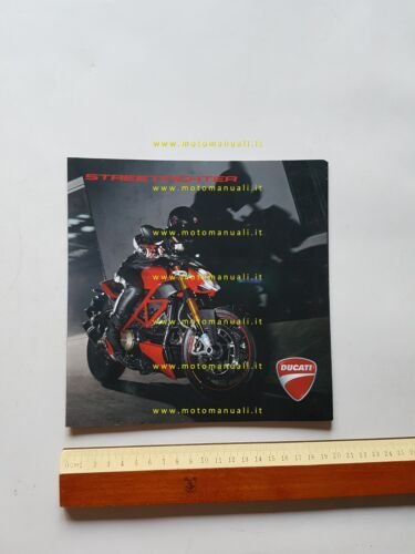 Ducati Streetfighter - Streetfighter S 2009 depliant ITALIANO originale