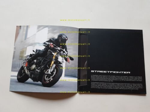 Ducati Streetfighter - Streetfighter S 2009 depliant ITALIANO originale