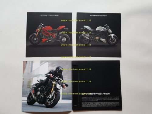 Ducati Streetfighter - Streetfighter S 2009 depliant ITALIANO originale
