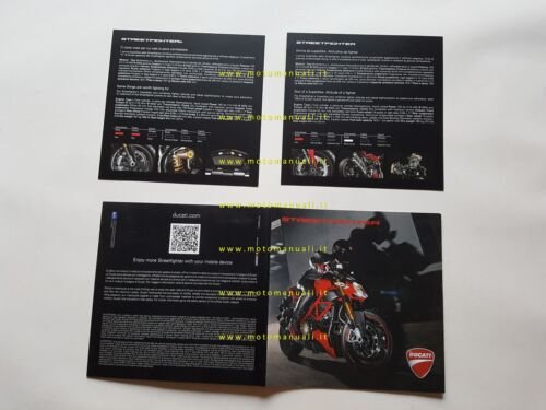 Ducati Streetfighter - Streetfighter S 2009 depliant ITALIANO originale