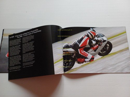 Ducati Superbike 1198 - 1198 S - 848 2009 depliant …