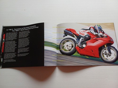 Ducati Superbike 1198 - 1198 S - 848 2009 depliant …