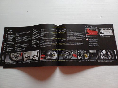 Ducati Superbike 1198 - 1198 S - 848 2009 depliant …