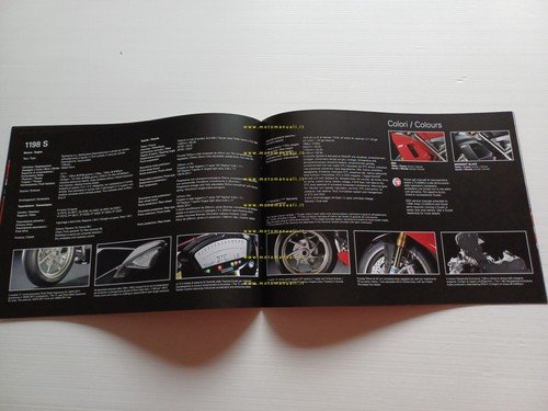 Ducati Superbike 1198 - 1198 S - 848 2009 depliant …