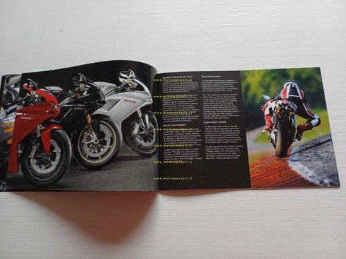 Ducati Superbike 1198 - 1198 S - 848 2009 depliant …
