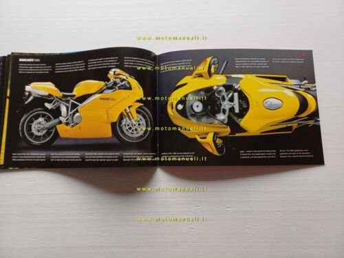 Ducati Superbike modelli 2002 999 749 998 748 depliant italiano …