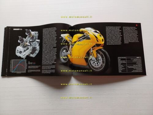Ducati Superbike modelli 2002 999 749 998 748 depliant italiano …