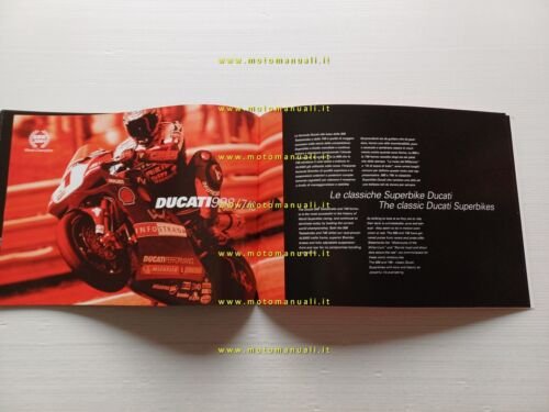 Ducati Superbike modelli 2002 999 749 998 748 depliant italiano …