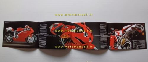 Ducati Superbike modelli 2002 999 749 998 748 depliant italiano …