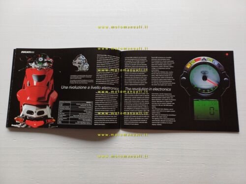 Ducati Superbike modelli 2002 999 749 998 748 depliant italiano …