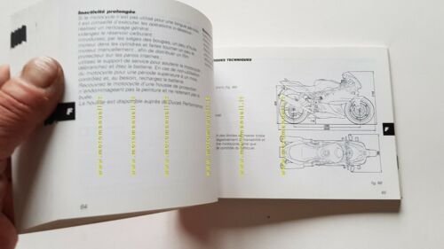 Ducati Supersport 1000 2002 manuale uso manutenzione originale owner's manual