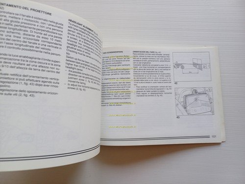Ducati Supersport 750 1991 manuale uso manutenzione libretto originale