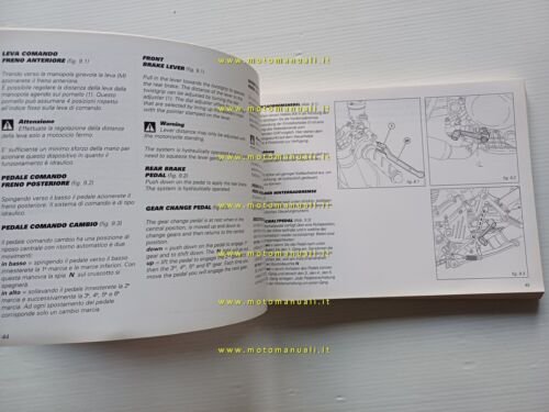 Ducati Supersport 750-900 1998 manuale uso libretto istruzioni originale