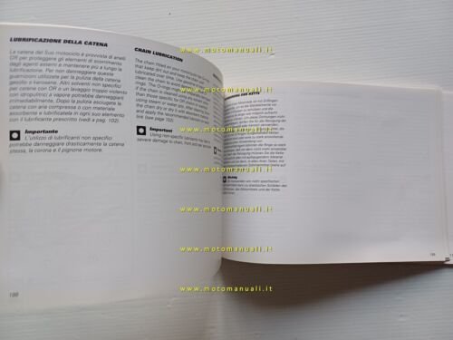 Ducati Supersport 750-900 1998 manuale uso libretto istruzioni originale