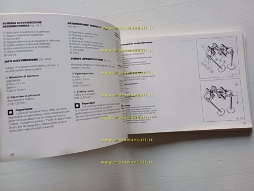 Ducati Supersport 750-900 1998 manuale uso libretto istruzioni originale