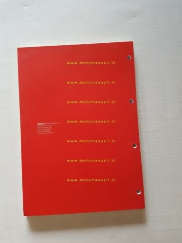 DUCATI Supersport 900- Sport 900 2002 manuale officina SPAGNOLO PORTOGHESE