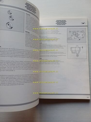 Ducati Supersport 900 1989-90 manuale officina originale workshop manual