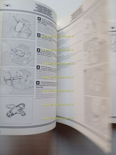 Ducati Supersport 900 1989-90 manuale officina originale workshop manual