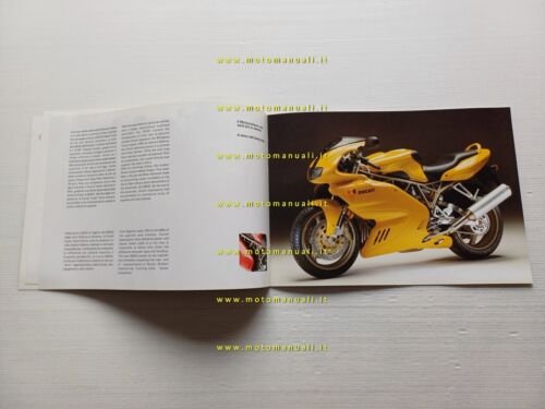 Ducati Supersport 900 1999 depliant italiano originale