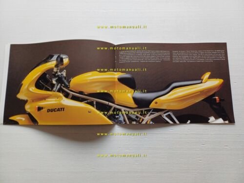Ducati Supersport 900 1999 depliant italiano originale
