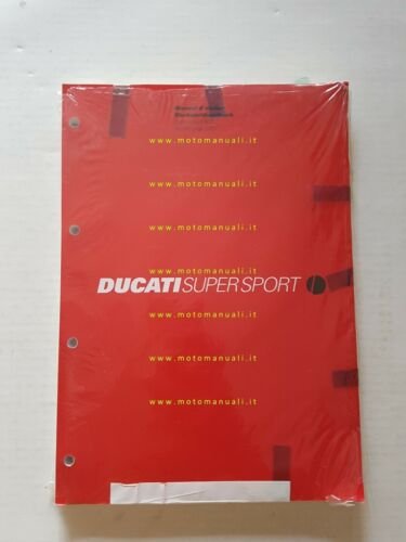 DUCATI SuperSport 900 2001 manuale officina FRANCESE TEDESCO WORKSHOP MANUAL