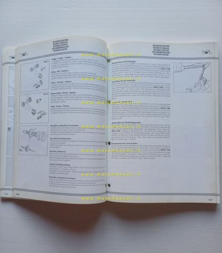 Ducati Supersport 900 750 1991 manuale officina originale workshop manual