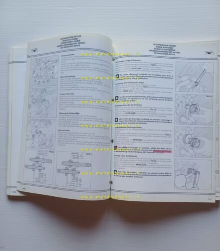 Ducati Supersport 900 750 1991 manuale officina originale workshop manual