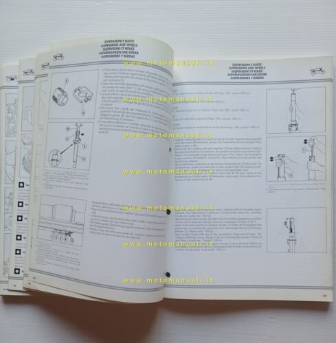 Ducati Supersport 900 750 1991 manuale officina originale workshop manual