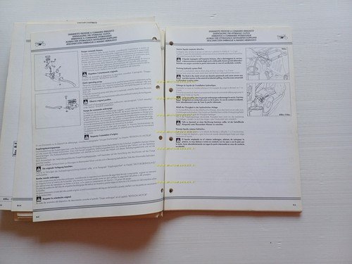 Ducati SuperSport 900 750 600 1994-96 manuale officina riparazione originale
