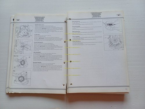 Ducati SuperSport 900 750 600 1994-96 manuale officina riparazione originale