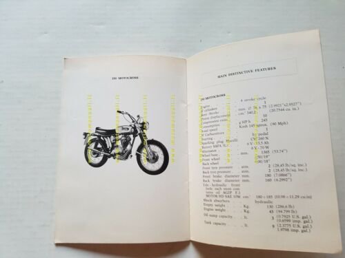 Ducati tutti modelli 250-350 5V 1967 varianti al manuale uso …