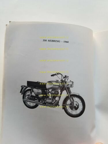 Ducati tutti modelli 250-350 5V 1968 varianti manuale uso Scrambler …