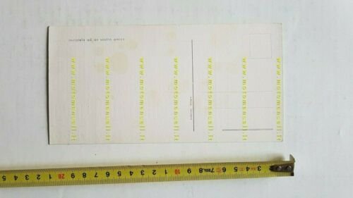 Ducati Vittorie 1956 cartolina originale no depliant brochure