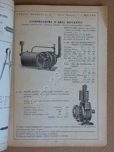 E. Boselli Milano - Catalogo Forniture Industria Orafa e Orefici … | Immagine Gallery 2
